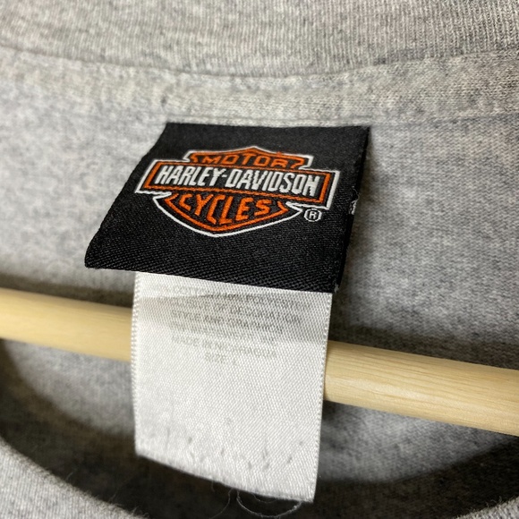 2010 Harley Davidson "Since 1903" Annecy France Dealership Tee Shirt Grey Large - Picture 4 of 10